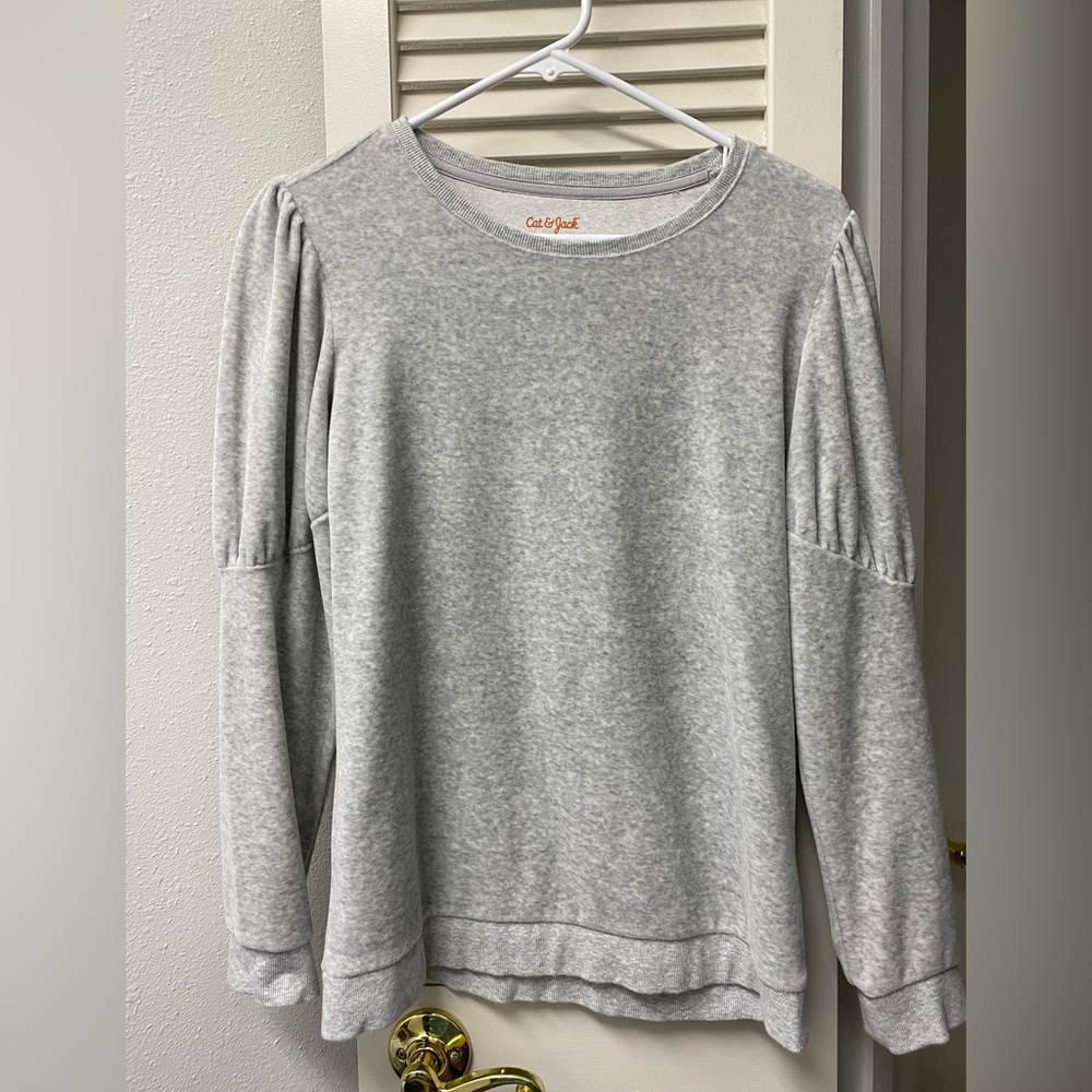 🩶Cat & Jack | gray sweatshirt | XL (14-16)
